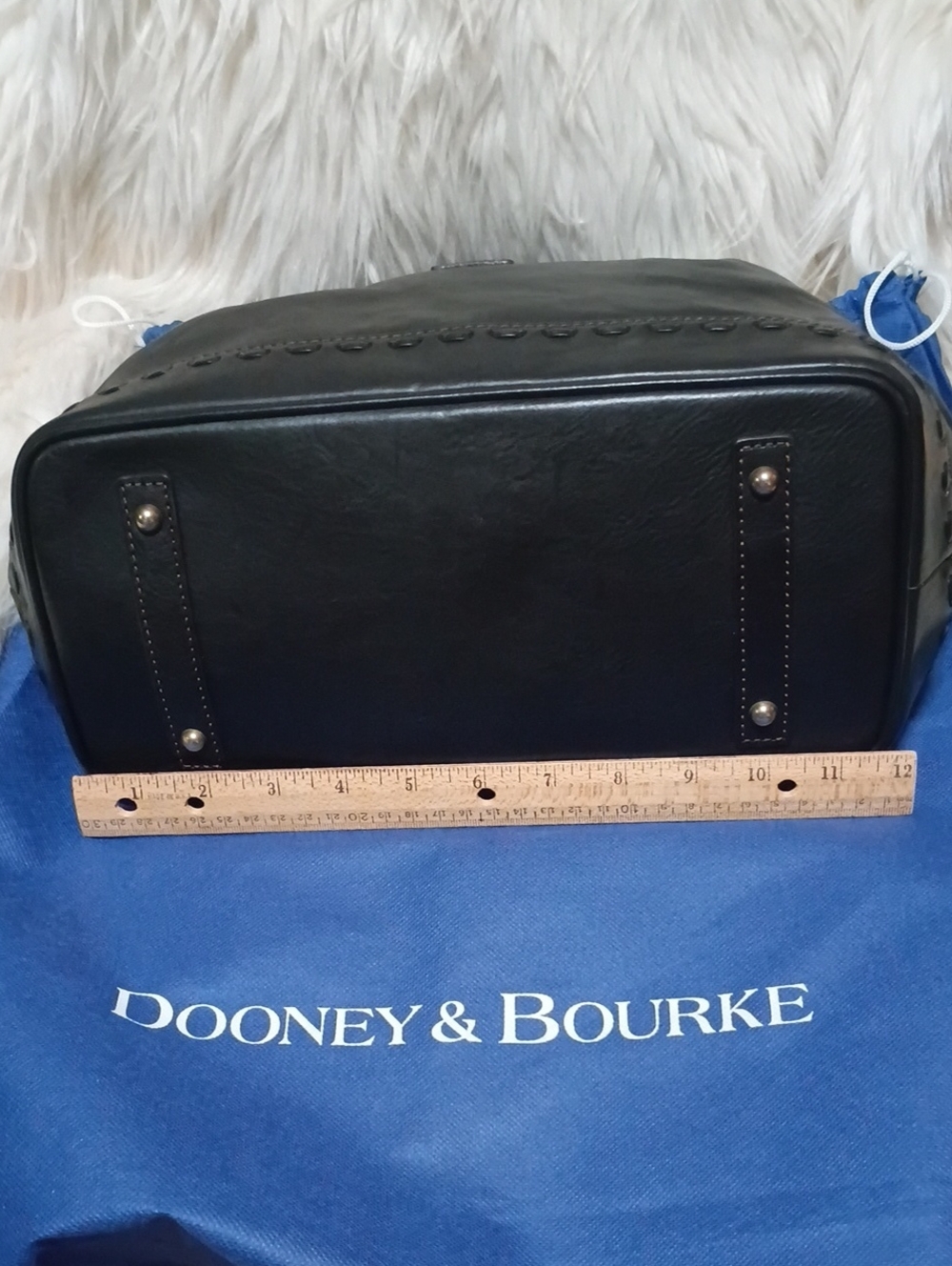 Dooney & Bourke Florentine Leather Toggle satchel bag - Picture 11 of 17